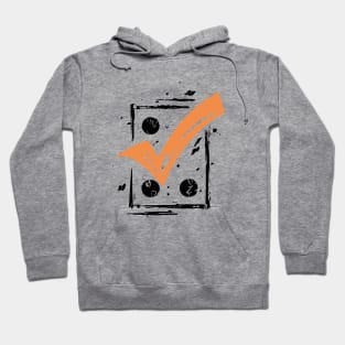 Better Things Are Necessary And Possible: Motivational Tick Symbol Hoodie